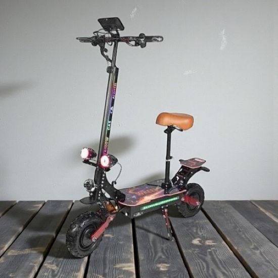 صورة سكوتر الوحش MR08مطور 60 فولت اثنين دينمو